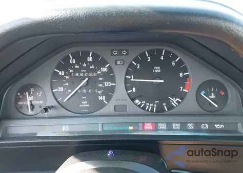 1990 BMW 325 I Automatic z USA, uszkodzony, nr VIN WBAAD2315LED28367